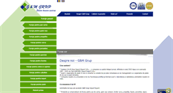 Desktop Screenshot of g-m-g.ro